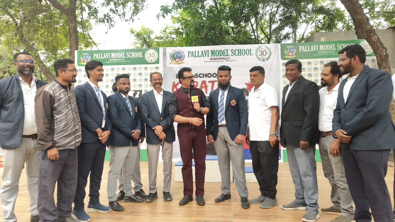 పల్లవి మోడల్ స్కూల్‌లో ఇంటర్ స్కూల్ కరాటే పోటీలు ఘనంగా నిర్వహణ